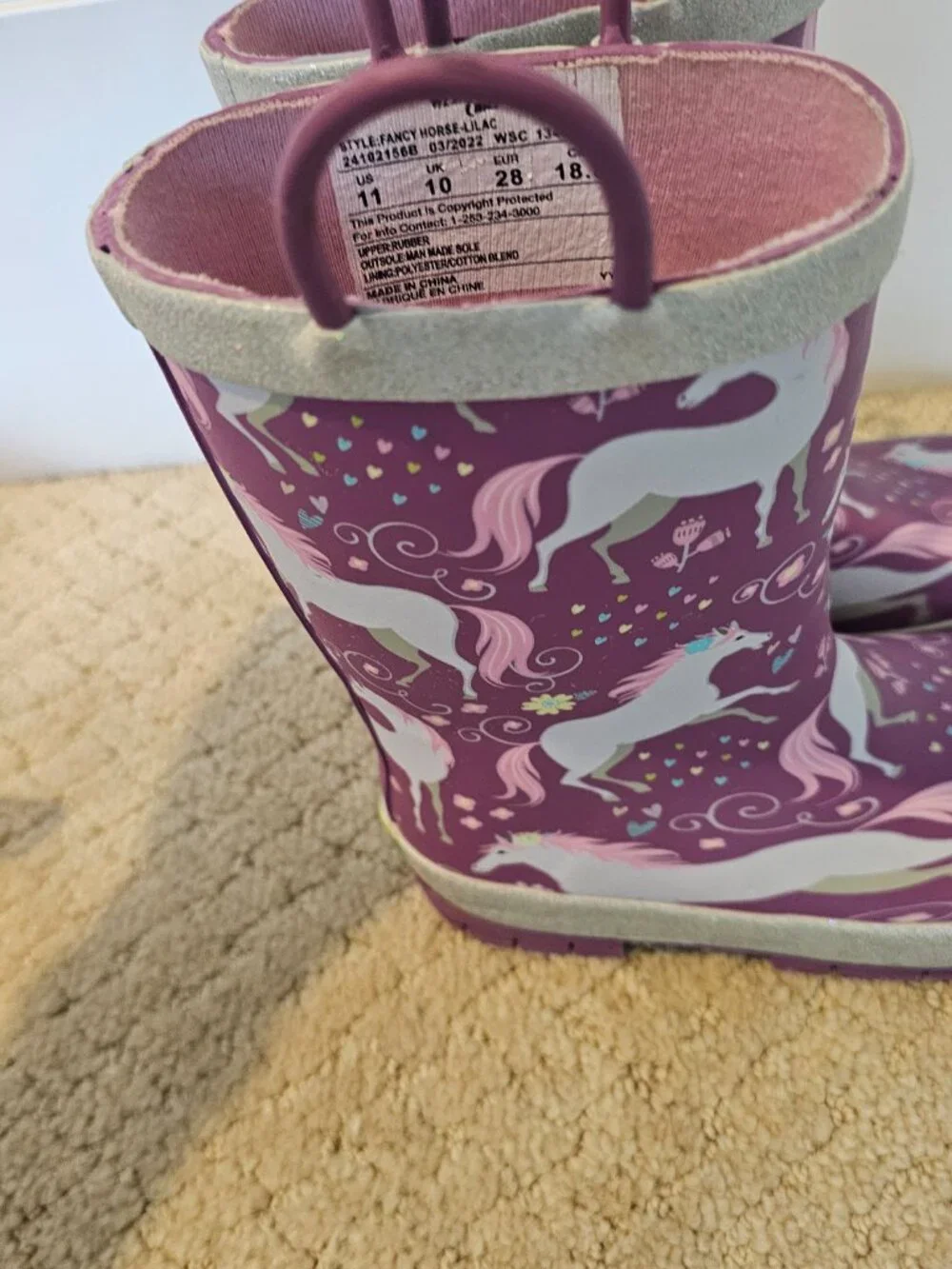 Girls Western Chief Rainboots